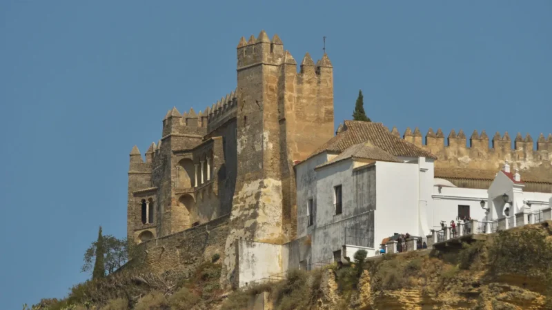 The ducal castle on Plaza del Cabildo in Arcos de la Frontera, Andalucía, Spain