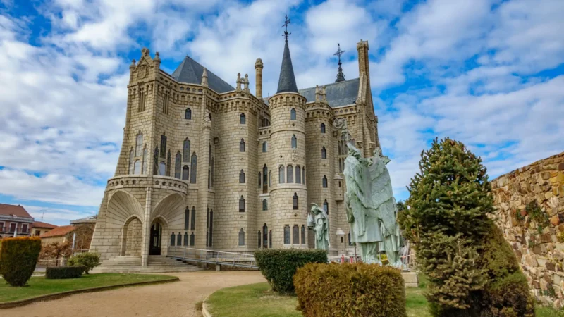 The Palacio de Gaudí (Episcopal Palace) in Astorga, León