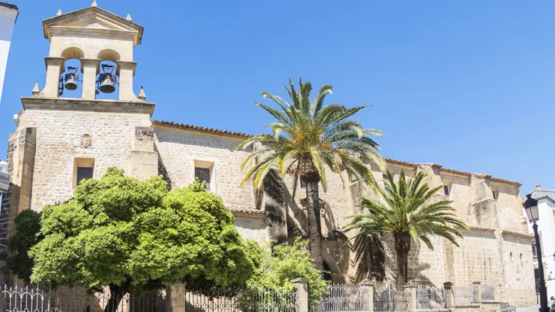 The Gothic Iglesia de San Pablo in Baeza, Jaén, Andalucía