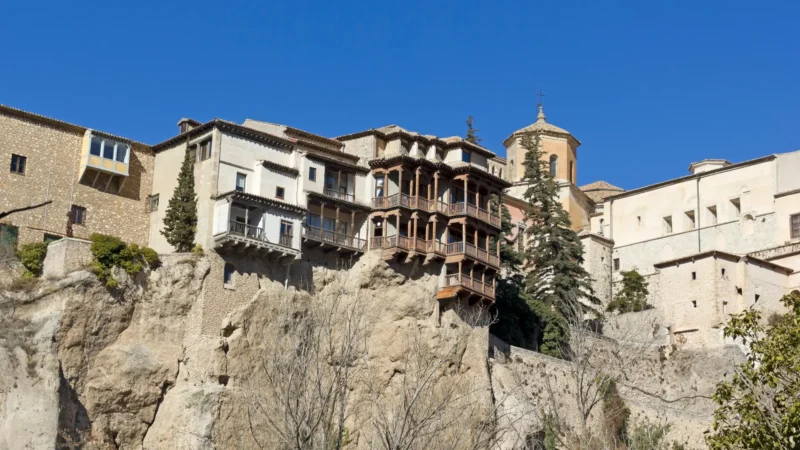 The hanging houses of Cuenca, Castilla-La Mancha, Spain
