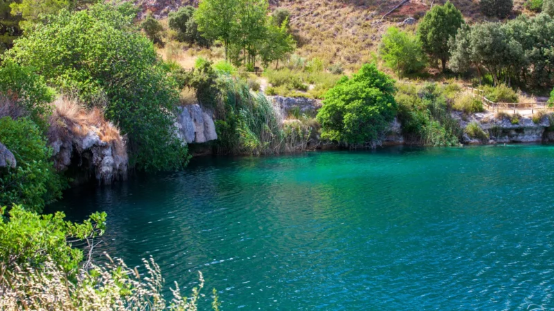 The lakes of Ruidera, Castilla-La Mancha, Spain