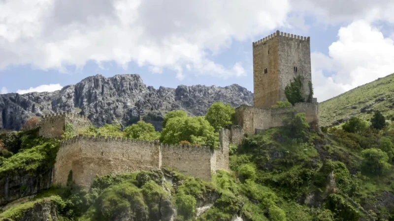 Castillo de la Yedra above Cazorla in Jaén, Andalucía