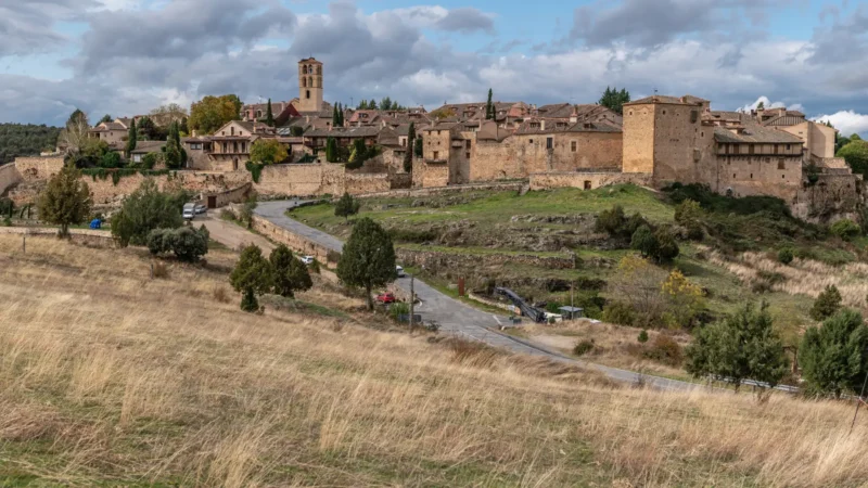 The walled village of Pedraza