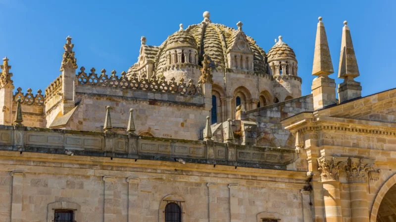 The scaled dome of Zamora's Romanesque cathedral