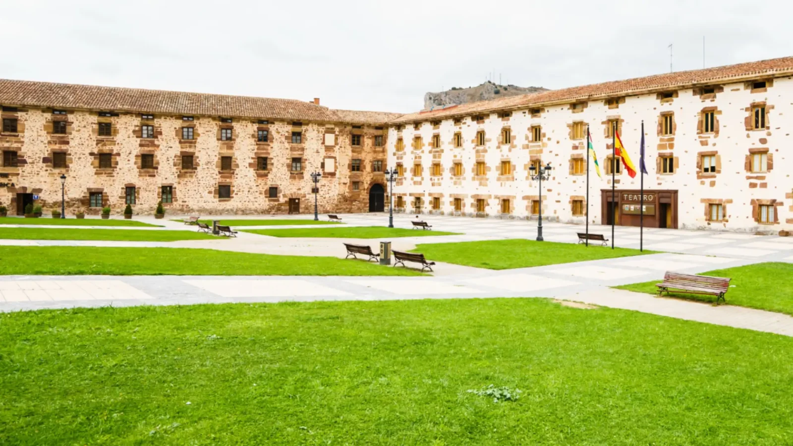 The Real Fábrica de Paños de Santa Bárbara in Ezcaray, La Rioja, Spain