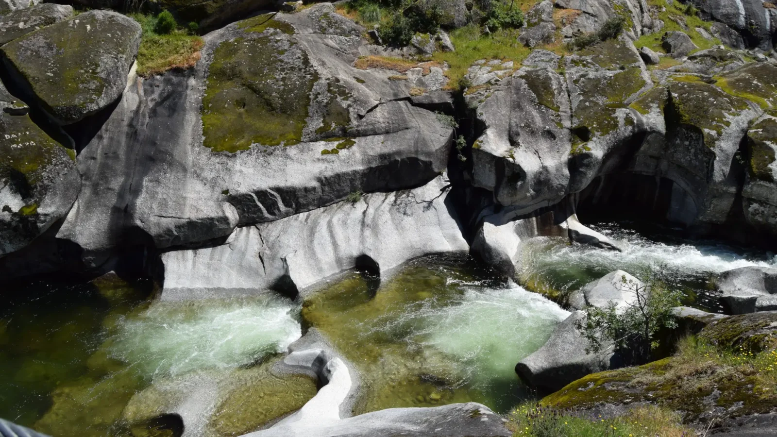A natural stream pool near Cabezuela del Valle, Jerte Valley, Extremadura, Spain