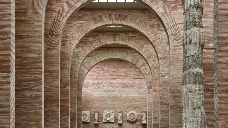 The National Museum of Roman Art interior in Mérida, Extremadura