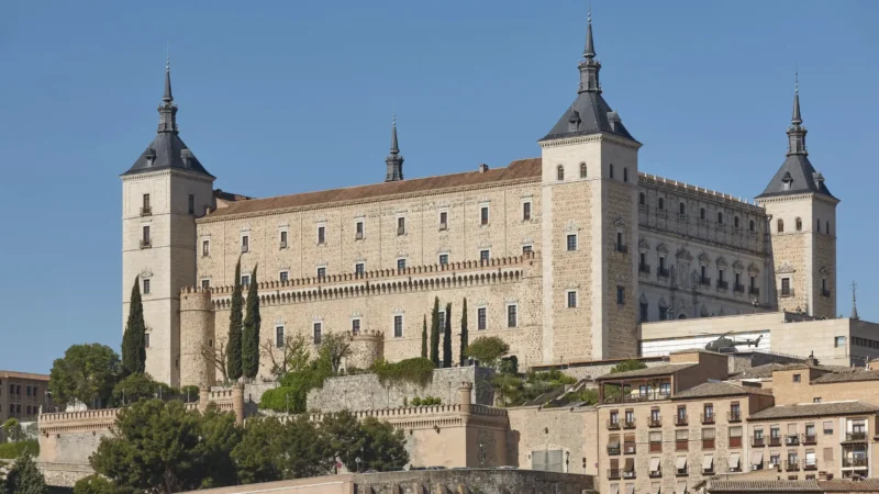 The Alcázar fortress of Toledo, Castilla-La Mancha, Spain