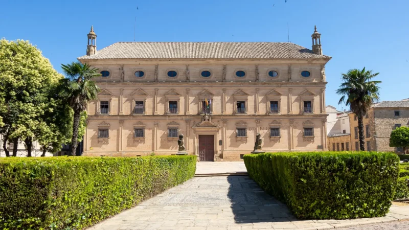 Palacio de las Cadenas, the town hall, in Úbeda, Andalucía, Spain